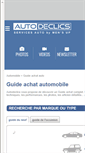 Mobile Screenshot of guide.autodeclics.com