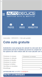 Mobile Screenshot of cote.autodeclics.com