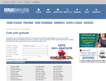 Tablet Screenshot of cote.autodeclics.com